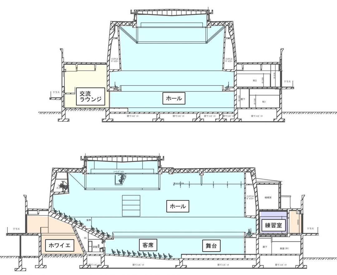 施設断面